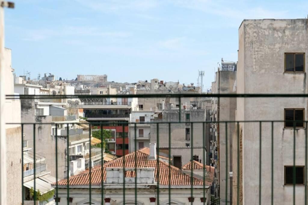 Charming Rooftop Nest With Awesome Acropolis View Downtown Atény Exteriér fotografie