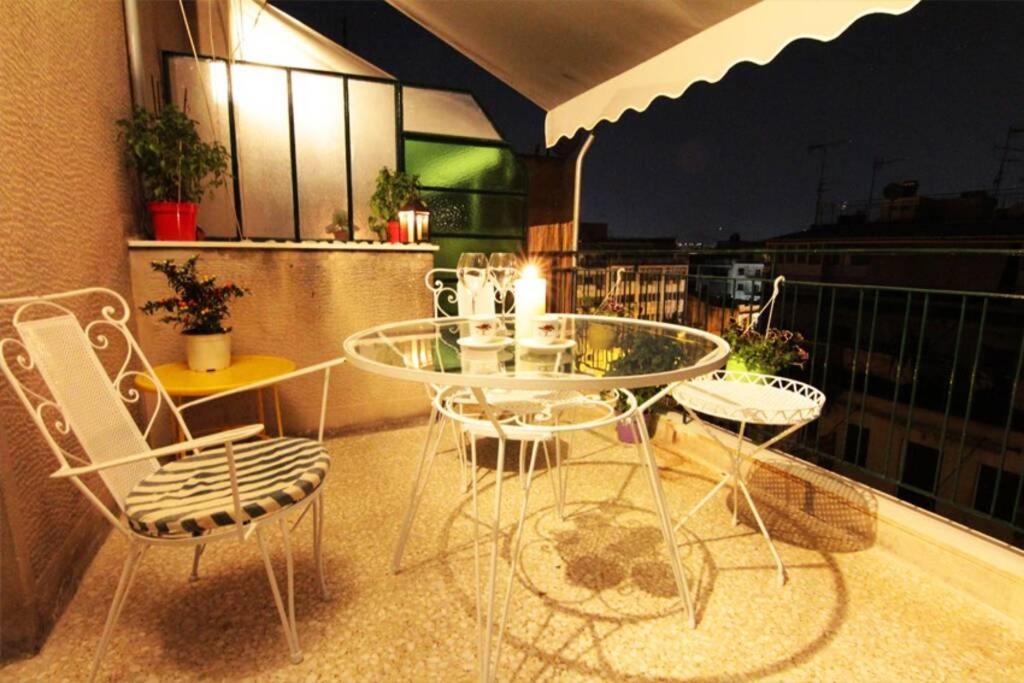 Charming Rooftop Nest With Awesome Acropolis View Downtown Atény Exteriér fotografie